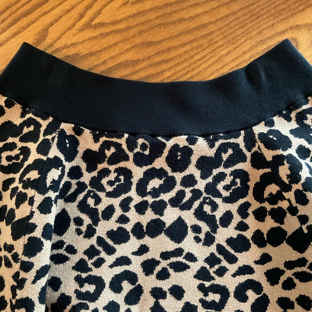 Milly Leopard Print Flare Skirt, Women’s Sz S - Picture 3 of 5